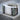 Oak Collar Slide ID Accessory, oxidized silver, product photo