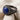 Baroque Lapis Signet Ring, black rhodium, angled product view