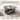 Crossed Bones Ring, oxidized, size chart infographic
