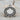 Oak Dog ID Accessory, oxidized silver, product photo