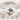 Rope Cross Stud Earring, oxidized, size chart