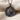 Laurel Wreath Initial Pendant, black rhodium, product photo