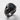 Hannya Onyx Shoulder Ring, black rhodium plated product photo