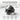 Skeleton Hands Skull Ring, oxidized silver, size and feature chart