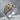 Trinity Knot Boss Ring in two-tone finish, front angled view