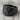 Paisley Fold Band Ring, black rhodium, studio product photo