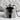 Gobeklitepe Hands Pillar Pendant, black rhodium, front product view