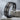 Hammered Rift Ridge Bracelet, black rhodium, front product view