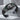 Fox Woodland Face Bracelet in black rhodium plated silver, product view