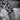 Gothic Trefoil Stacking Ring, oxidized silver, close-up of trefoil arches