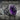 Amethyst Iris Shoulder Ring, oxidized silver, size chart and design callouts