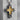 Weathered Ember Cross Pendant, two-tone, product photo