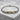 Winding Ember Bar Bracelet, two-tone silver and gold product photo