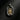 Two-tone 925 sterling silver self made woman pendant featuring gold figure sculpting herself from rock stone