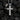 Handcrafted 925 sterling silver cross pendant with pave set stones on dark textured background