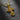 Gold plated sterling silver crucifix necklace with intricate religious symbols and NI KA lettering