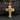 Detailed view of the Jesus cross pendant design highlighting the high-relief craftsmanship and spiritual symbolism of the crucifix