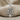 Anchor Helm Pendant, polished, front view on fabric