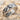 Celtic Braid Wedding Ring, oxidized silver, product view on sand