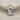 Crowned Horus Pendant, polished, on textured fabric