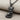 Fluffy Kitten Pendant, black rhodium, front view