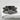Love Heart Ring, black rhodium plated, front view on stone surface