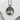 Maiden Tree of Life Pendant, oxidized silver, resting on white textured stone