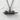Hanami Dango Pendant, black rhodium plated, front view