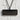I Love Japan Pendant, black rhodium plated finish, front view