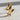 Bypass wave ring in gold vermeil, angled front view