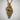 Winged Horse Pendant, gold vermeil, product photo with chain