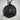 Slam Dunk Pendant, black rhodium plated, front product view