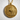 Detailed view of the Egyptian Queen pendant medallion capturing the regal ancient silhouette and fine metalwork