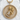 Pregnant Mother Pendant, gold vermeil, front view on stone