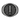 Anime sword ring, front view on white background