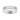 Kokoro kanji ring in oxidized silver, front view on white