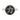 Top view of 925 sterling silver Kanji strength ring showing 14K gold vermeil Chikara symbol on dark oxidized disc