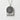 Close-up of Yokohama Ferris Wheel pendant highlighting the engraved lettering and oxidized silver finish