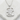 Kanji Love Pendant, polished, front view display