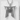 Nested Torii Gate Pendant in polished silver, front view