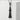 Tokyo Skytree Pendant, black rhodium, front product photo on textured block