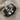 Teshub lightning ring, black rhodium finish, angled product view