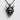 Japanese Oni Mask Pendant, front view on textured plaster