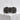 Close-up view of oxidized silver Art Deco ring showcasing dark patina contrast and architectural detail