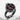 Persephone Pomegranate Ring, black rhodium, angled product view on stone