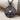Cancer Rose Medallion Pendant, black rhodium plated product photo