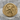 Lion Rampant Ring, gold vermeil, front product photo