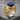 Submarine Signet Ring, gold vermeil, angled product photo on stone