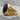 Sniper Crosshair Ring, gold vermeil, side view product photo on stone