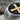 Saint Benedict Cross Ring, oxidized, close-up of engraved PAX shoulder